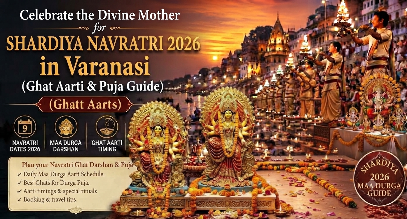 Shardiya Navratri 2026 in Varanasi: Complete Guide to Navadurga Darshan in Kashi